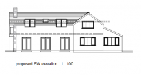 PA20/00542 PROPOSED Elevation SW